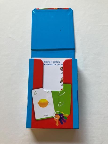 Montessori karty abc,