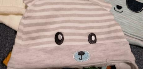 3x čiapka veľkosť 74, baby,74