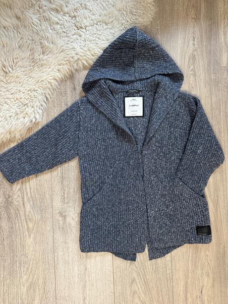 Sveter s kapucňou, zara,116
