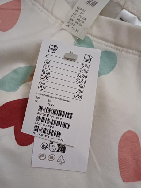 Leginy, h&m,92