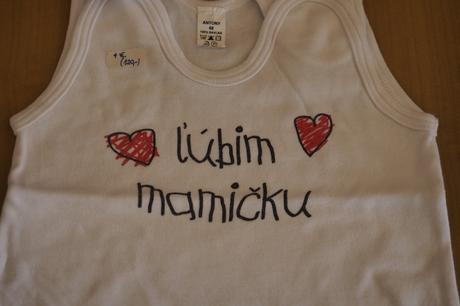 Dojčenské dupačky ľúbim mamičku, antony,68