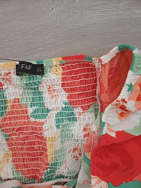 Výrazné farebné šaty 36, f&f,36