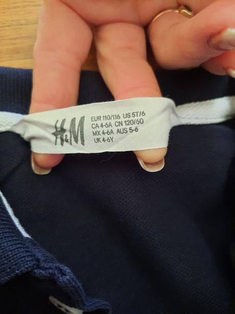 Chlapčenská polokošeľa, h&m,110