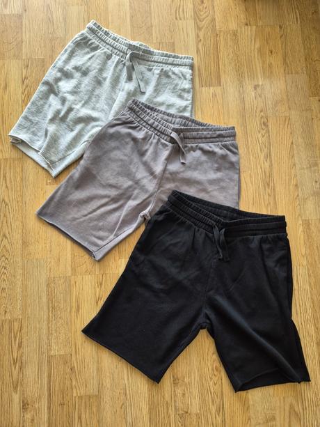 Teplákové kraťasy, h&m,164