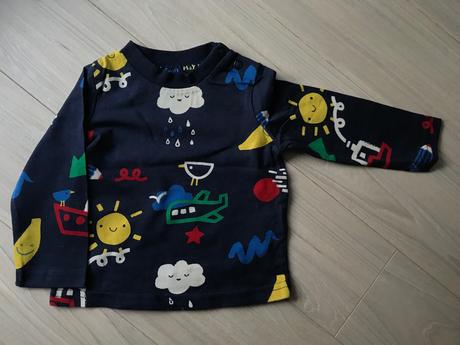 Tričko s dlhým rukávom, f&f,68