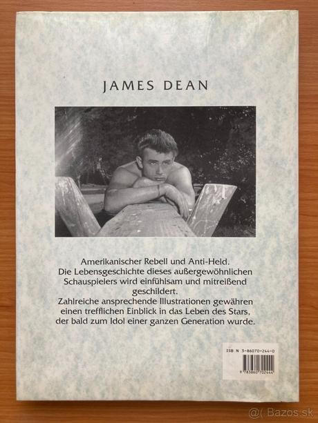 Predám knihu james dean, 