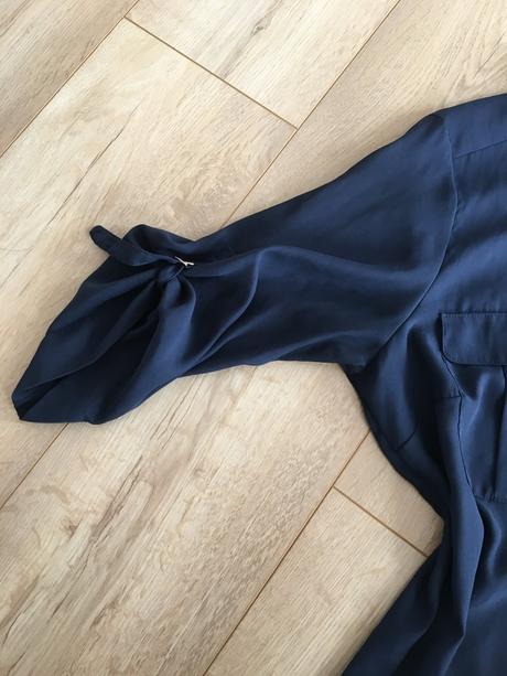 Tmavomodrá blúzku, h&m,44
