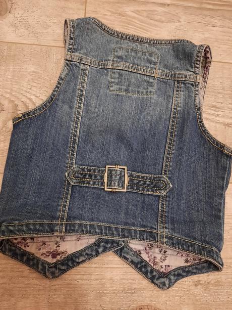 Riflová vesta h&m, h&m,128