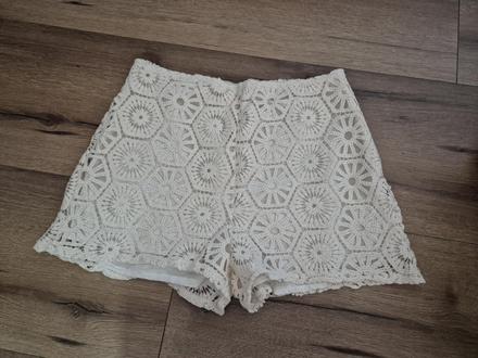 Krajkované šortky, xl