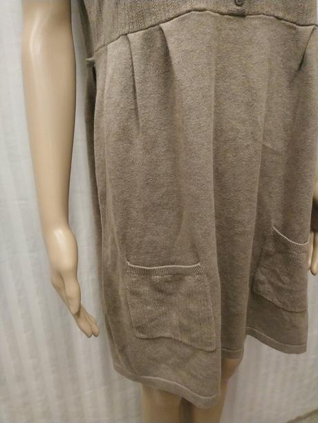 Dámske zeleno hnedé šaty, esprit, l, esprit,l