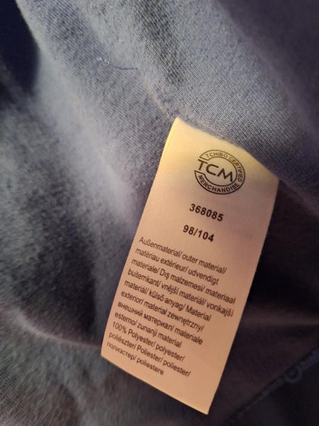 Vetrovka 98/104, tchibo,98