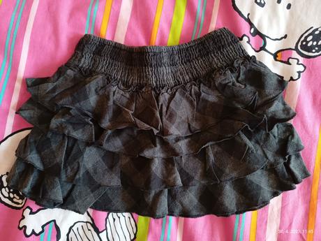 3 suknicky zara, hm, pepco, 104–116