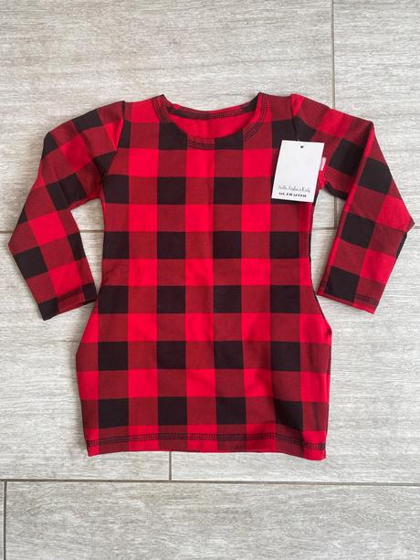 Vianocna tunika karovana 86/92, 86 / 92