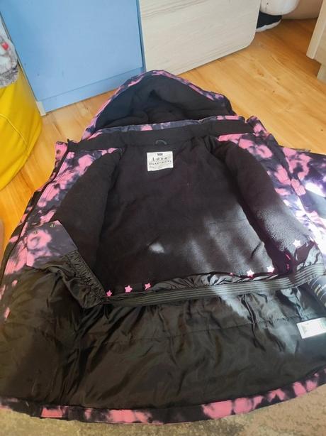 Lyžiarska bunda pre dievča 11-12 rokov, f&f,146