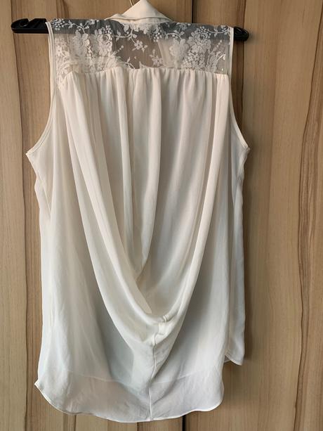 Blúzka s čipkou, river island,34