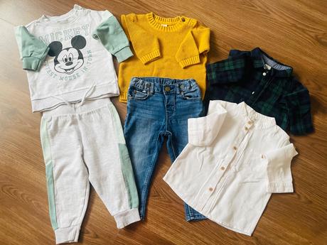 Balík oblečenia 80., 68–80