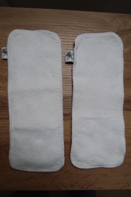 Krátká vkládací plena bílá 2ks, majab