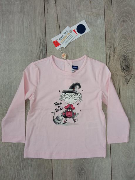 Dievčenské tričko s potlačou halloween (68-74), original marines,68 / 74