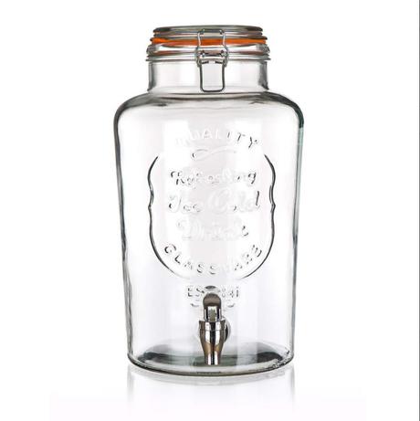 Zásobník sklenený s ventilom summer 7 l,