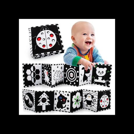 Kontrastná senzorická knižka lienka - chránič, 