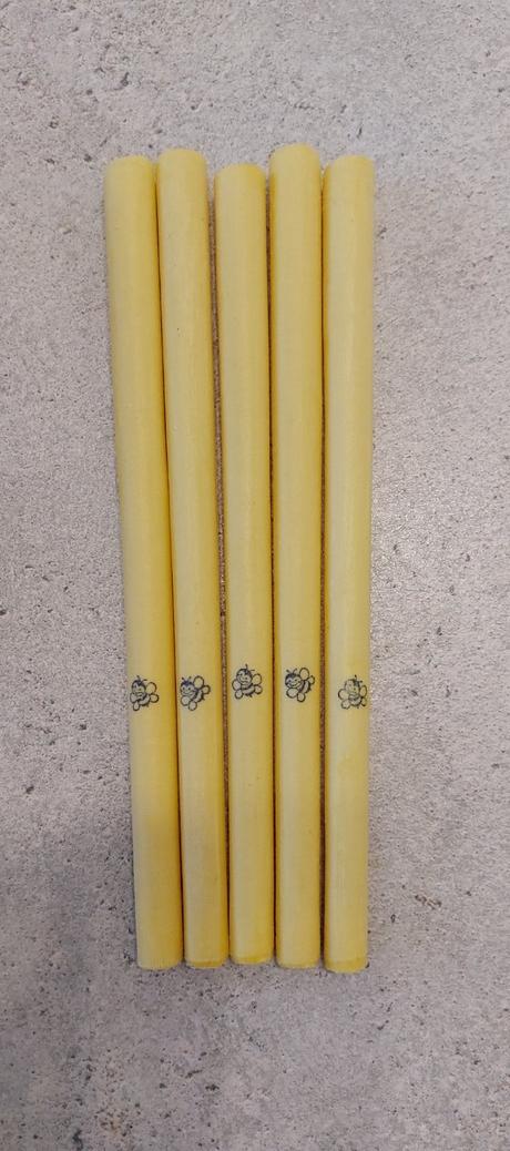 Telové a ušné sviečky z včelieho vosku,