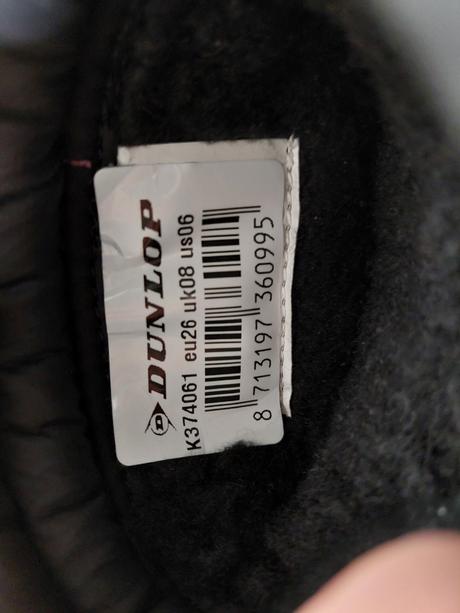 Zateplené gumáky dunlop v. 26, dunlop,26