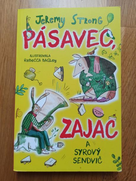 Kniha pásavec zajac a syrový sendvič, 
