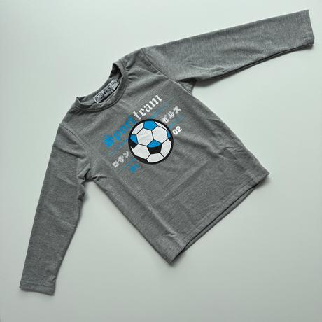 Chlapčenské tričko football sivá, 98 / 104 / 110 / 116 / 122