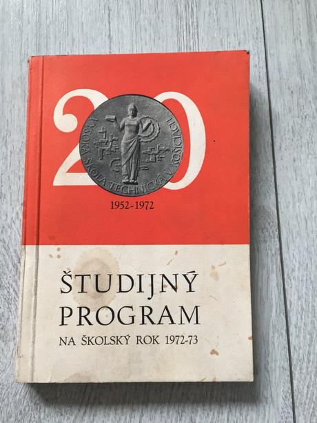 Brožura študijny program 1972-1973,