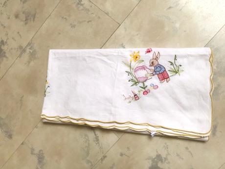 Starý veľkonočný obrus,