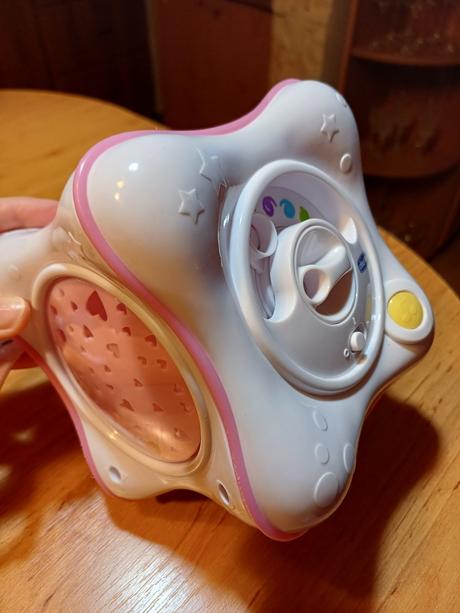 Chicco kocka ružová nočná lampa, 