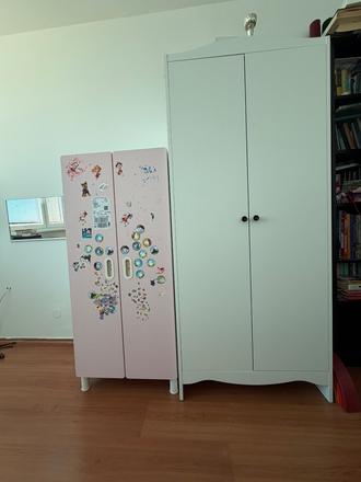 Detská skriňa ikea biela,