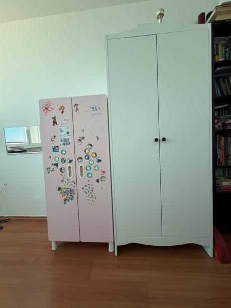 Detská skriňa ikea biela,