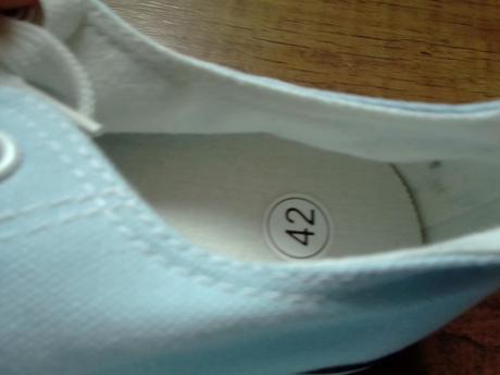 Klasické plátené tenisky modré unisex č.42, 42