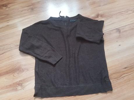 Mäkký trblietavý sveter/svetrík zn.fussil, m