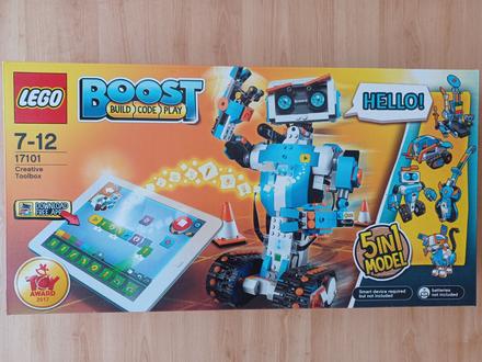 Tvorivý box lego boost,