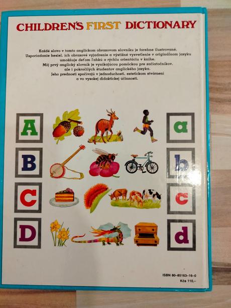 Detský obrázkový anglický slovník, 