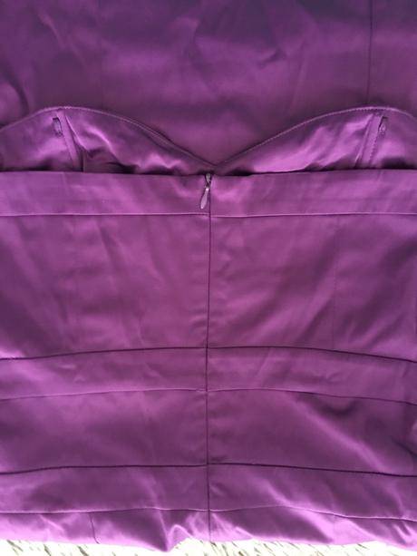 Spoločenské šaty, fialové, m