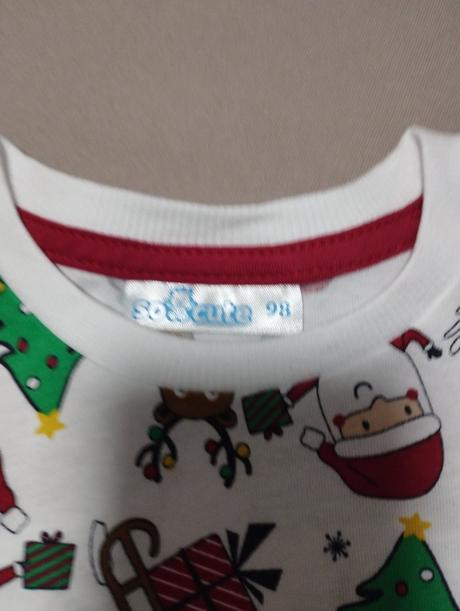 Vianočné tričko nové, 98