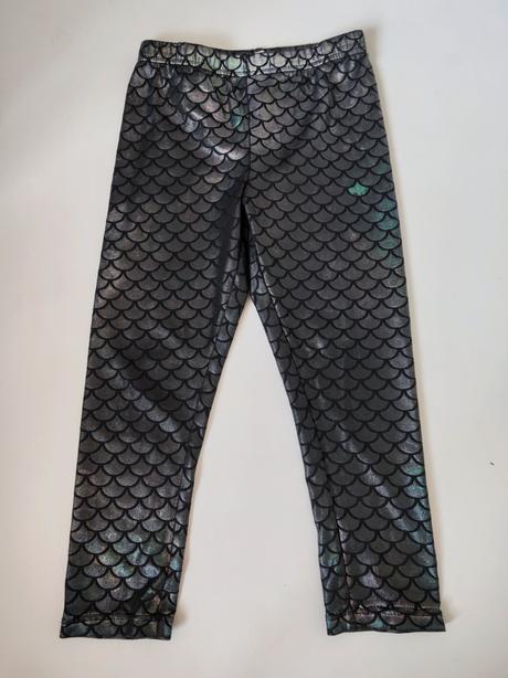 Legínky šupinky metalické, sinsay,104