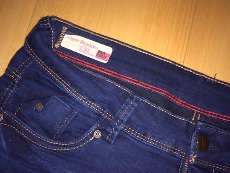 Super skinny strečové rifle c&a, c&a,40