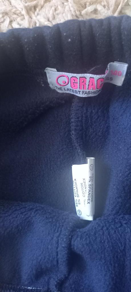 Zateplene leginove nohavice, grace,140