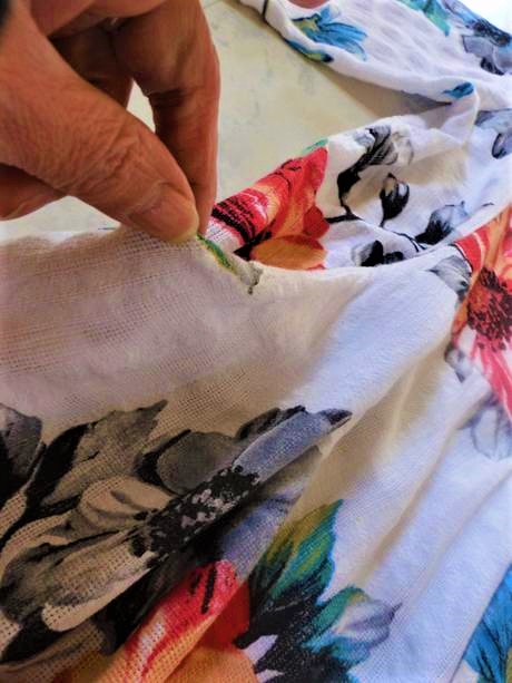 Naturálne biele kvetované šaty over size, xl