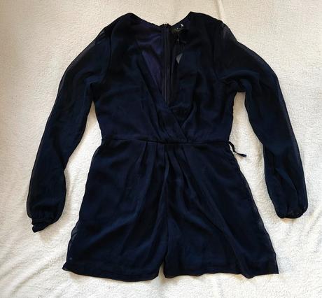 Ax paris krátky overal s dlhým rukávom m, m