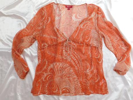 Kvalitna hodvabna bluzka, 42