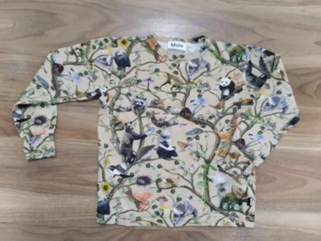 Tričko se zvířátky molo, 116