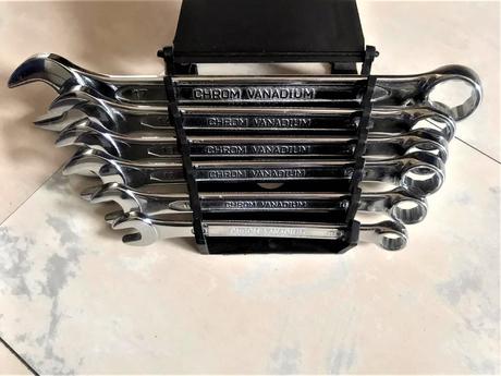 Sada račňových klbových kľúčov 6 ks, 