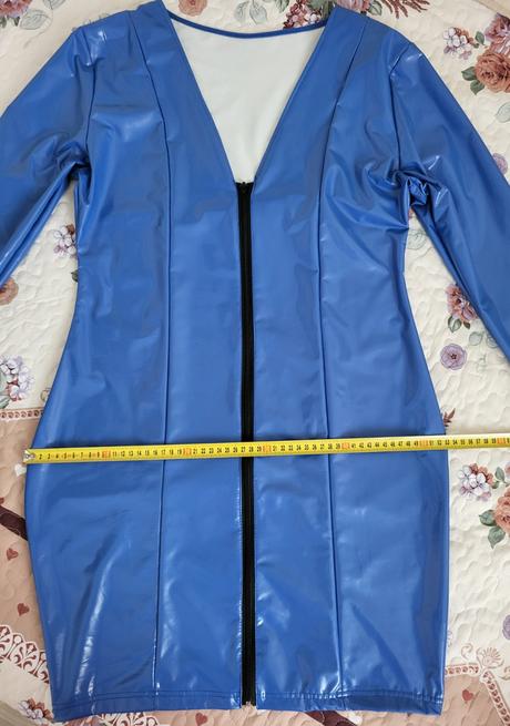 Lakované/vynilové šaty xl/xxl, xl