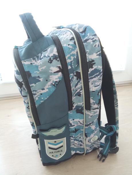 Školská taška topgal air force 1.-5.ročník,