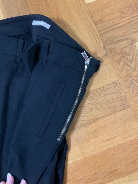 Čierne úzke nohavice, orsay,34